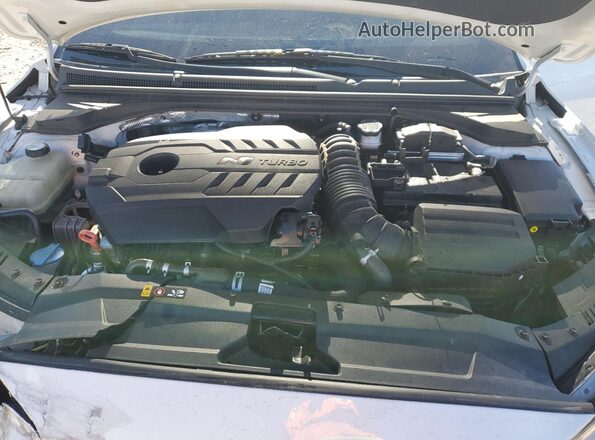 KMHT36AH9LU007324 2020 HYUNDAI VELOSTER White Rear interior view