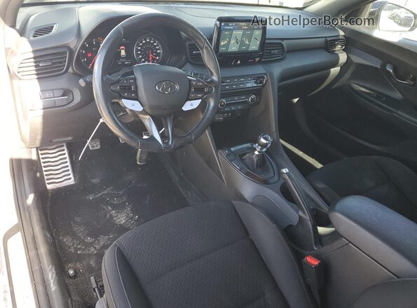 KMHT36AH9LU007324 2020 HYUNDAI VELOSTER White Dashboard view