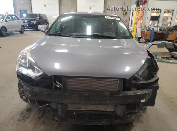 KMHTC6AD2HU310787 2017 HYUNDAI VELOSTER Серый Вид спереди