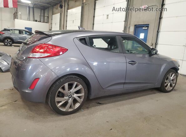 KMHTC6AD2HU310787 2017 HYUNDAI VELOSTER Серый Задняя правая четверть