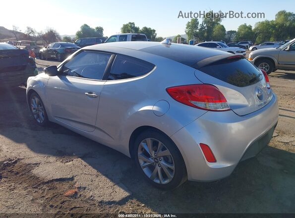 KMHTC6AD3HU314329 2017 HYUNDAI VELOSTER Silver 