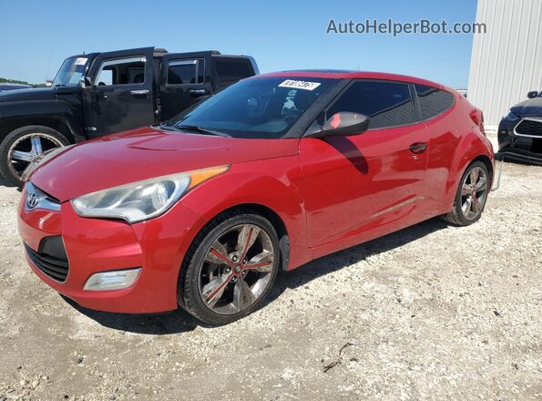 KMHTC6AD4GU290959 2016 HYUNDAI VELOSTER Красный Задняя левая четверть