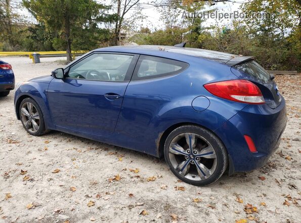 KMHTC6AD6GU302528 2016 HYUNDAI VELOSTER Blue Tył lewy