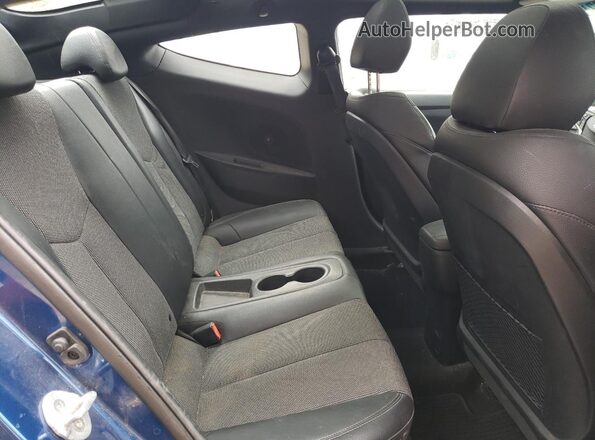 KMHTC6AD6GU302528 2016 HYUNDAI VELOSTER Blue Widok tylnych siedzeń