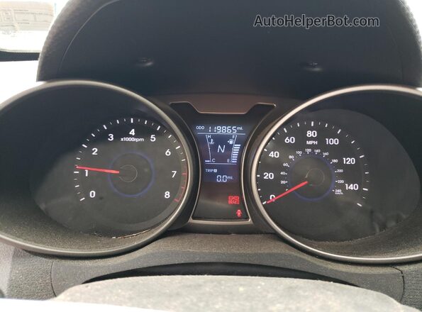 KMHTC6AD6GU302528 2016 HYUNDAI VELOSTER Blue Widok zestawu wskaźników