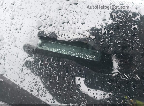 KMHTG6AF0KU012056 2019 HYUNDAI VELOSTER Черный 