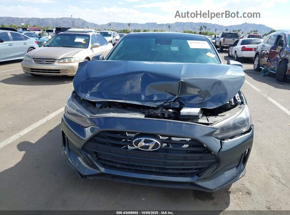 KMHTG6AF0KU015328 2019 HYUNDAI VELOSTER Gray ხელსაწყოთა პანელის ხედი