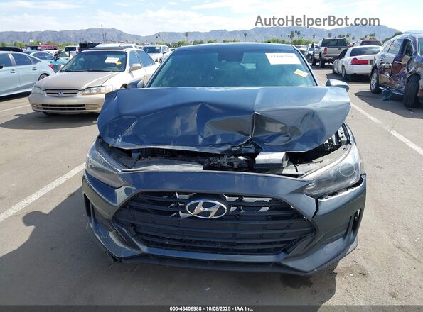 KMHTG6AF0KU015328 2019 HYUNDAI VELOSTER Gray წინა ხედი