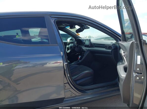 KMHTG6AF0KU015328 2019 HYUNDAI VELOSTER Gray წინა სალონის ხედი