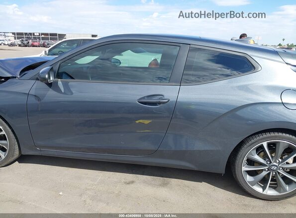 KMHTG6AF0KU015328 2019 HYUNDAI VELOSTER Gray სალონის 360-გრადუსიანი ხედი