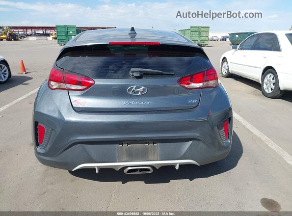 KMHTG6AF0KU015328 2019 HYUNDAI VELOSTER Gray 