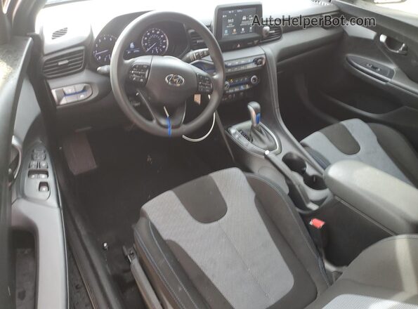KMHTG6AF0LU028954 2020 HYUNDAI VELOSTER Black Առջևի վահանակի տեսք