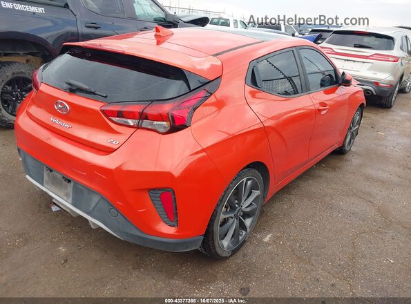 KMHTG6AF1LU021222 2020 HYUNDAI VELOSTER Orange Tył prawy