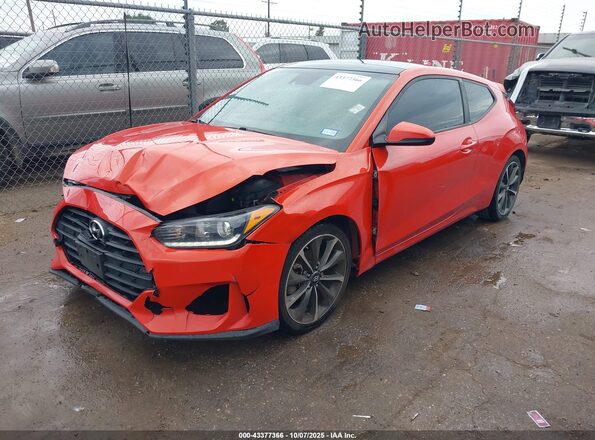 KMHTG6AF1LU021222 2020 HYUNDAI VELOSTER Orange Przód lewy