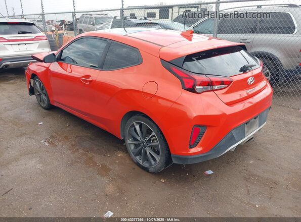 KMHTG6AF1LU021222 2020 HYUNDAI VELOSTER Orange Tył lewy