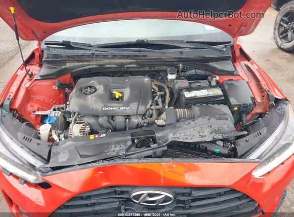 KMHTG6AF1LU021222 2020 HYUNDAI VELOSTER Orange Widok z tyłu