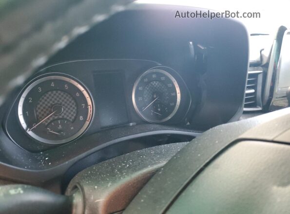 KMHTG6AF1LU029613 2020 HYUNDAI VELOSTER Black Vista del cuadro de instrumentos