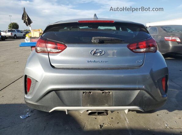 KMHTG6AF2KU019817 2019 HYUNDAI VELOSTER Silver Widok z tyłu