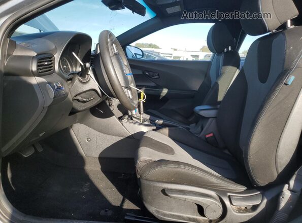 KMHTG6AF2KU019817 2019 HYUNDAI VELOSTER Silver Widok wnętrza z przodu