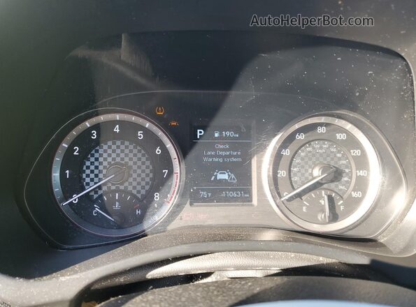 KMHTG6AF2KU019817 2019 HYUNDAI VELOSTER Silver Widok zestawu wskaźników