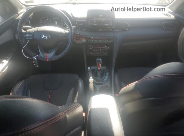 KMHTG6AF3LU021867 2020 HYUNDAI VELOSTER Черный Вид панели приборов