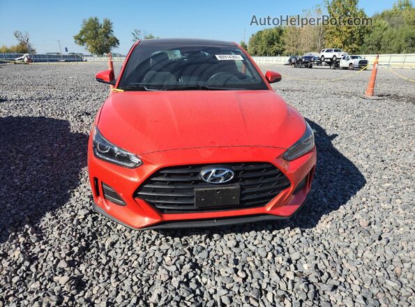 KMHTG6AF4LU029380 2020 HYUNDAI VELOSTER Red წინა ხედი