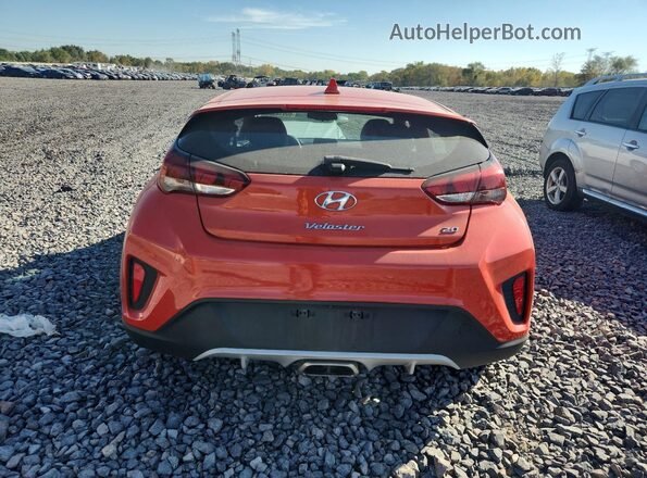 KMHTG6AF4LU029380 2020 HYUNDAI VELOSTER Red უკანა ხედი