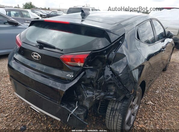KMHTG6AF8KU013570 2019 HYUNDAI VELOSTER Black უკანა მარჯვენა