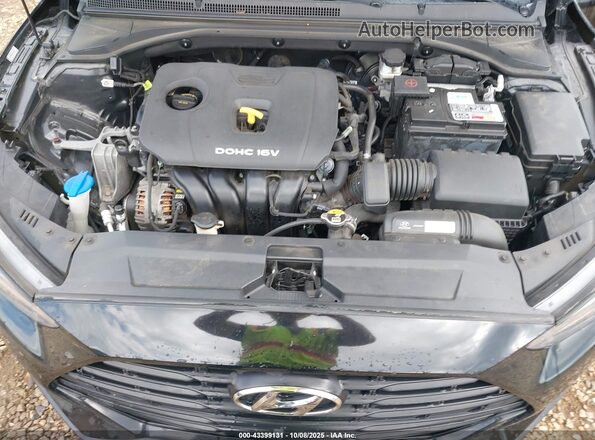 KMHTG6AF8KU013570 2019 HYUNDAI VELOSTER Black უკანა ხედი
