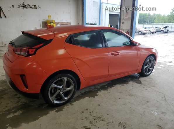 KMHTG6AF9KU018941 2019 HYUNDAI VELOSTER Orange Հետևի աջ