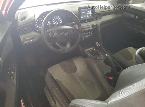 KMHTG6AF9KU018941 2019 HYUNDAI VELOSTER Orange Առջևի վահանակի տեսք