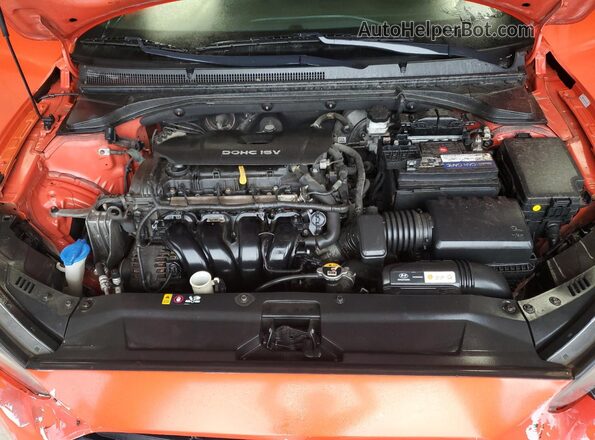 KMHTG6AF9KU018941 2019 HYUNDAI VELOSTER Orange Սալոնի հետևի տեսք