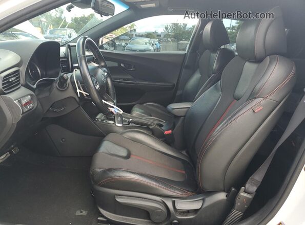 KMHTH6AB1LU022784 2020 HYUNDAI VELOSTER White Front interior view