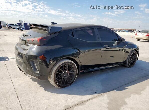 KMHTH6AB2LU030862 2020 HYUNDAI VELOSTER Black Tył prawy