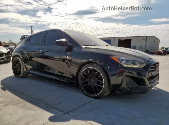 KMHTH6AB2LU030862 2020 HYUNDAI VELOSTER Black Przód prawy