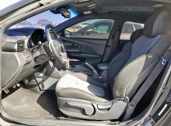 KMHTH6AB2LU030862 2020 HYUNDAI VELOSTER Black Widok wnętrza z przodu
