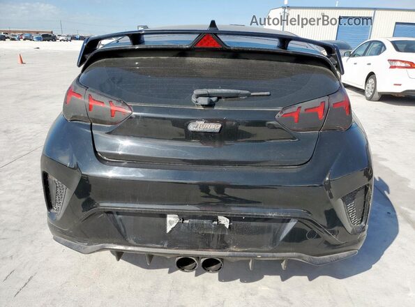 KMHTH6AB2LU030862 2020 HYUNDAI VELOSTER Black Widok z tyłu