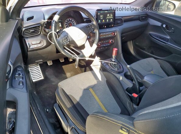 KMHTH6AB2LU030862 2020 HYUNDAI VELOSTER Black Widok deski rozdzielczej