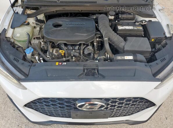 KMHTH6AB4LU022424 2020 HYUNDAI VELOSTER White Вид задньої частини салону