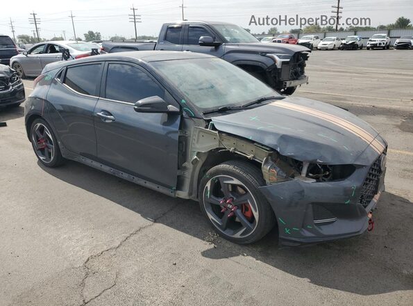 KMHTH6AB9LU031720 2020 HYUNDAI VELOSTER Угольный Передняя правая четверть