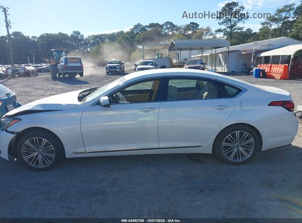 KMTFN4JE7LU337129 2020 GENESIS G80 White სალონის 360-გრადუსიანი ხედი