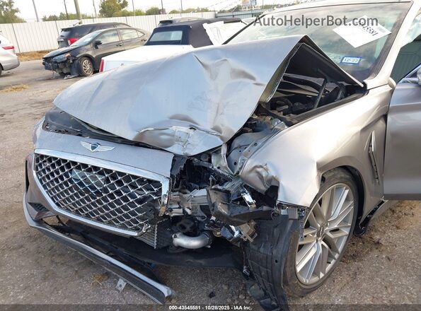 KMTG34LA3LU051105 2020 GENESIS G70 Silver Widok z przodu