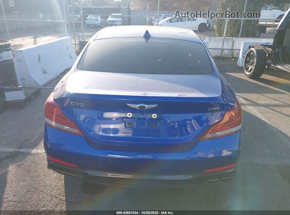 KMTG34LA4MU079688 2021 GENESIS G70 Blue 