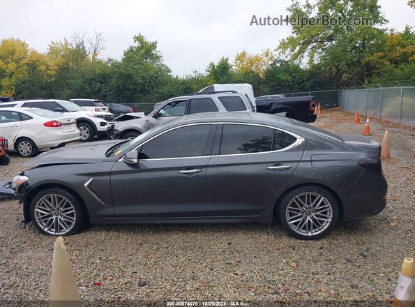 KMTG34LA8MU072372 2021 GENESIS G70 Gray 
