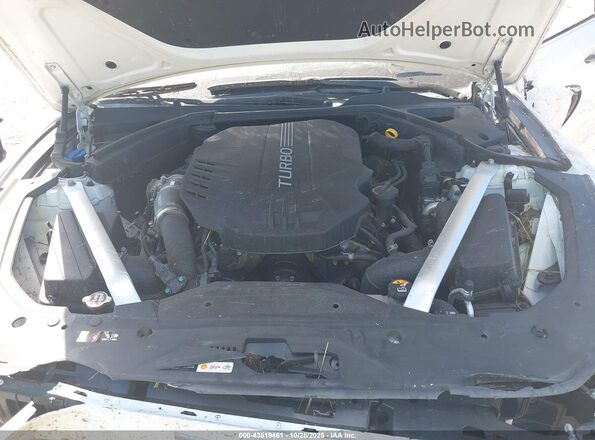 KMTG34LE1MU074063 2021 GENESIS G70 White Rear view