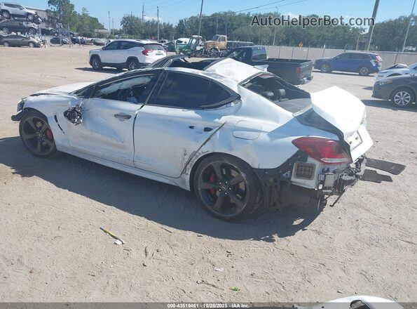 KMTG34LE1MU074063 2021 GENESIS G70 White Rear left