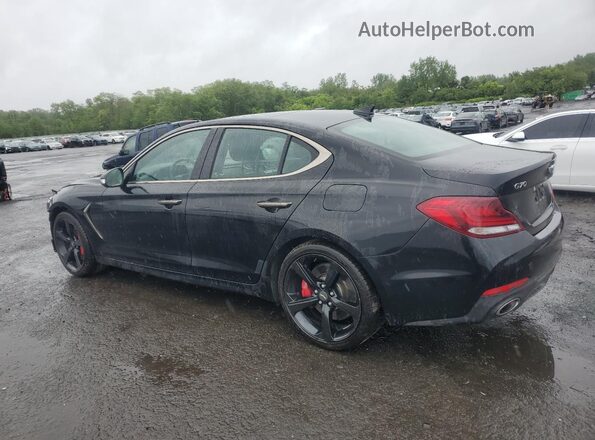 KMTG34LE5MU076379 2021 GENESIS G70 Black Tył lewy