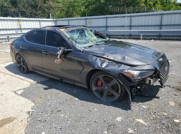 KMTG34LE7MU074553 2021 GENESIS G70 Gray 