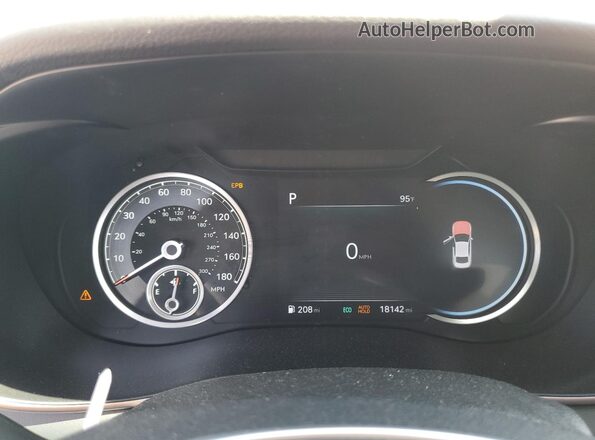 KMTG34TA3PU130750 2023 GENESIS G70 Silver ხელსაწყოთა პანელის ხედი