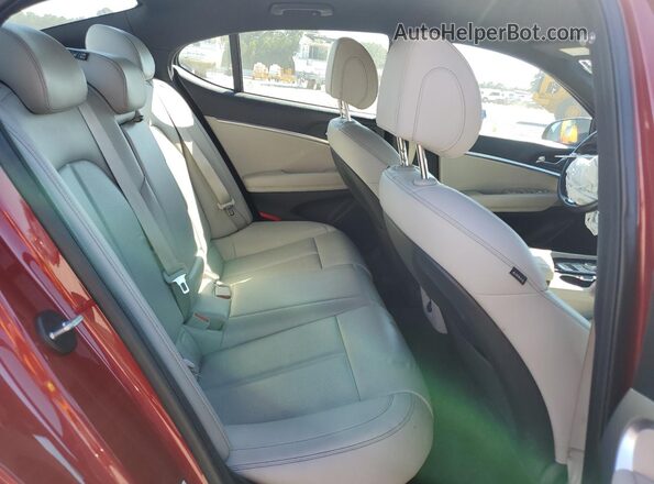 KMTG34TA5NU093715 2022 GENESIS G70 Red Հետևի նստատեղերի տեսք